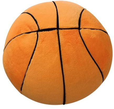 GETAJGHSD Plüsch Basketball Kissen Weiche Und Gemütliche Dekoration Für Kinderzimmer Nutzung Stylisches Wohnaccessoire Für Jungen Und Mädchen
