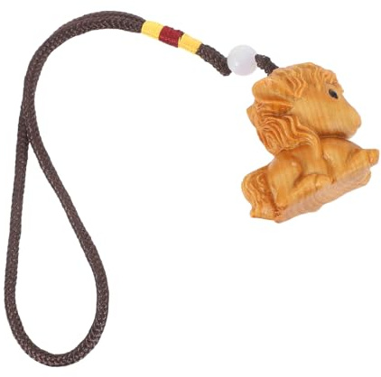 EPIGEIST Thuja-Pony-Anhänger Heimdekoration niedliche tierskulptur Pferdeskulptur tierfiguren tischdeko ornamente Innenpferdstatue Dekorative Gegenstand pferdestatue