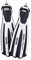 Seac Propulsion S, Taucherflossen, Sling Strap, offenes Fußteil, High Performance (Made in Italy), weiß, 40/42