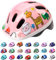 meteor Kinder fahrradhelm ab 1 Jahr – sicherer & stoßdämpfender Kinderhelm mit verstellbarem Headlock - waschbarem Fahrrad Helm Innenfutter – optimaler Schutz & leichtes Design für Baby-Abenteurer