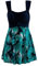 Wantdo Maillot de Bain Femme 1 Pièce Jupette Grande Taille Amincissante Slim Cache Ventre Push Up Elégant Plage Floral Robe Tankini Vert 52