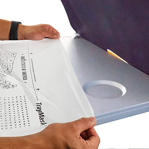 TrayMask Airplane Tray Table Cover (20)
