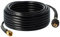 vhbw 20 m Verlängerungsschlauch kompatibel mit King/Top Craft bis 2013 Hochdruckreiniger mit M22 x 1,5 Gewindeanschluss, Schwarz