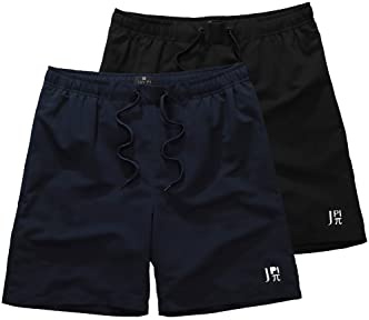 JAY-PI JP 1880 Herren große Größen Übergrößen Menswear L-8XL Sportshorts, Fintness, Funktion, Quickdry, Doppelpack, Elastikbund