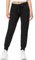 ROSS CAMP Jogginghose Damen - Sporthose Frauen Baumwolle, Trainingshose Fitness High Waist, Sweatpants Slim Fit Freizeithose Lang, Jogging Hose Laufhosen Modern Schwarz/L