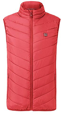 YAOJIWANG Heated Gilet for Womens UK Heated Vest Jackets Lightweight Washable Heating Jacket Winter Body Warmer for Outdoor Camping Hiking Self-driving Skiing Riding