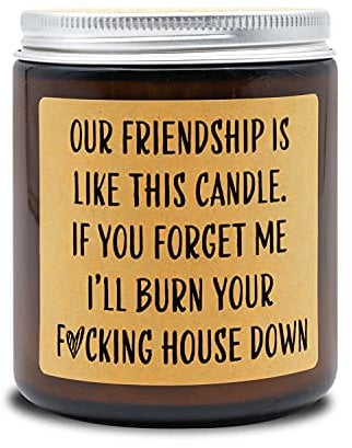 Gifts for Women Friends,Friendship Candle for Best Friends, Graduation, Birthdays, and More! Ideal for BFFs, Besties, and Farewell Gifts for Friends.
