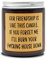 Gifts for Women Friends,Friendship Candle for Best Friends, Graduation, Birthdays, and More! Ideal for BFFs, Besties, and Farewell Gifts for Friends.