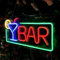 BringLuck2U Enseigne Lumineuse, Neon LED de Bar USB Plug-and-Play, Lampe Néon de Bar pour Bars, Fêtes, Neon Deco, Enseigne Lumineuse de Décoration de Bar, Décoration murale