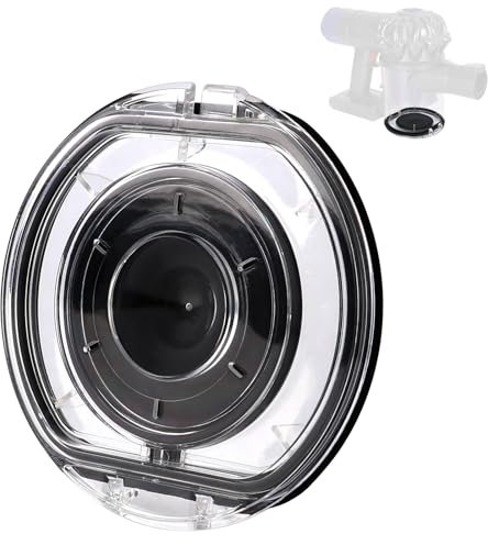 WYWY.Wide Deckel Ersatz für Dyson V6 DC58 DC59 DC61 DC62 DC72 DC74 Staubbehälter, Staubsauger Staubreservoir Bodenklappe, SV03 SV07 SV09 Ersatzabdeckung mit Dichtung Ring