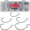 Paradox Fishing Premium Offset Haken Set 45 Stück I je 9X #2#1 1/0 2/0 3/0 I Dropshot Haken Cheburashka Haken