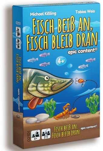 epic content Fisch beiß an, Fisch bleib dran - Angelspiel für Kinder