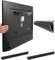 Fulifix 2 Pack No Stud TV Wall Mount for All Brand 32-75 inch TVs, Flush TV Mount for Drywall, Studless TV Hanger Easy Install, No Damage, Up to 150 lbs, Max VESA 600x400mm, Level Included