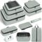 Prezon Packing Cubes for Suitcase 10 Set, Leichtgewichtige Gepäck Packing Organizer Packing Cubes für Reisezubehör