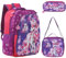 Habib Gruppe Schulrucksack Kinder Dreiteiliges Set für Jungen - Großraum-Schulranzen mit Lunchtasche und Federmäppchen - Idealer Schulranzen ab der 1. Klasse für die Grundschule - 14 Zoll