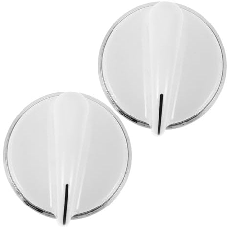 WOONEKY 2pcs Dryer Machine Knob Replacement Washer Control Knobs Rotary Selector for Dryer Timer