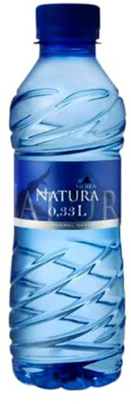 Agua Caja de 35 unidades Sierra Natura PET Botellín Tercio 33 cl