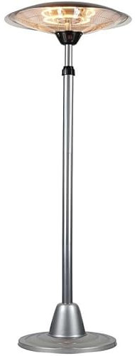 Zarivy Chauffage halogène de terrasse 3000 W, avec chauffage rapide et design portable, idéal pour l'extérieur et les environnements extérieurs.