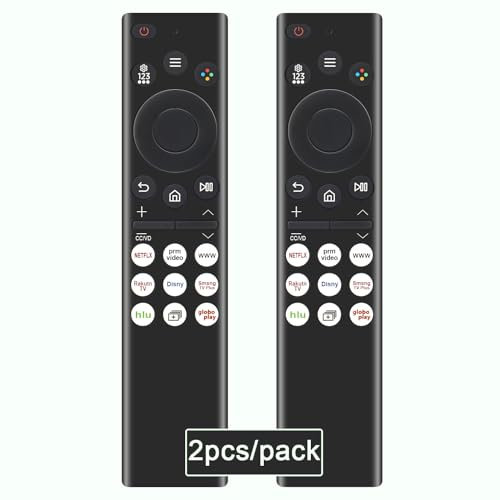 <2pcs/Pack> Replacement Remote, Universal Remote Control BN59 Series Fit for Samsung 2021 2022 2023 2024 LCD LED UHD QLED OLED Mini LED Smart TVs