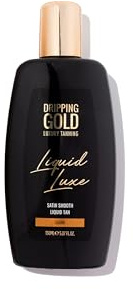 Sosu Dripping Gold Luxury Tanning Liquid Luxe Satin Smooth Liquid Tan Dark 150ml