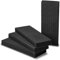Kantenschutz Schaumstoff Garage, 4 Stück Garagen Wandschutz, 30 x 10 x 3 cm Autotür Schutz Garagenwand, Selbstklebender Türkantenschutz, Garagen Wandschutz Wandpolsterung, für Garagenwand, Schwarz