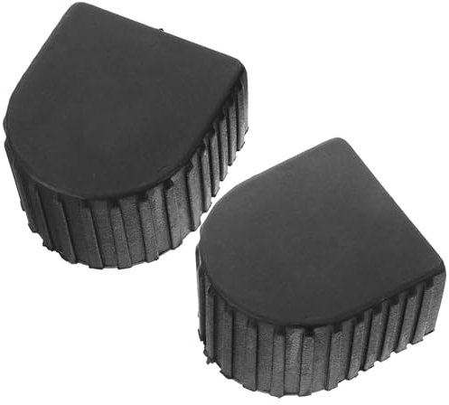 HOMSFOU 2stücke Teleskopleiter-kappen Dickem Kunststoff Leiteroberteile Rutschfeste Abdeckungen Zubehör Für Haushalt Und Garten