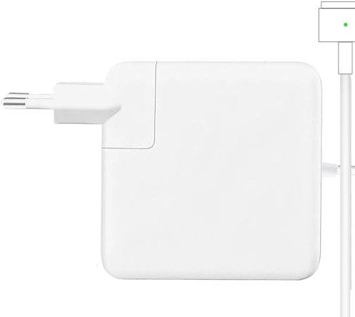TT&C Caricabatterie Mac BOOK PRO 60W,T-Tip 60W Adattatore di Alimentazione Caricatore Rapido,Compatibile con Mac Book Air/Pro 11 pollici e 13 pollici (2012-2017),Modello A1425、A1435、A1502、A1465、A1466
