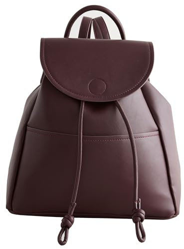NEXT Damen Standard Clean Rucksack Burgundy one size