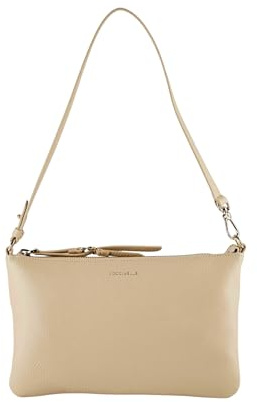 Coccinelle Damen Schultertasche Leder E5SHA520101, Taupe, Taglia unica