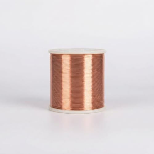 KAIYUEMAOYI Copper Wire for Jewelry Making & Crafts, Metal for Electrical & Electronic Projects, 0.09mm-0.12mm
