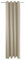 Startex Ösenschal Vorhang Sand Uni Blickdicht Lichtdurchlässig HxB 245x145 cm - Dekoschal Gardine Beige
