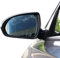 2er Set Spiegelaufkleber Milchglas Außenspiegel Auto KFZ Mirror Sticker Vinyl Rückspiegel (K083 N Outline)
