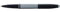 Cross Calais Rollerball (Matt schwarze Kappe, Schreibfarbe: schwarz, inkl. Geschenkbox) Mattgrau