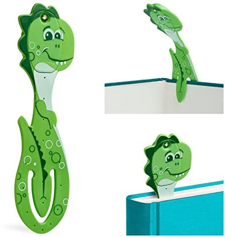Gifts for Readers & Writers Flexilight Leselampe | 2 in 1 Lesezeichen Buch Licht | LED Clip On Leselampe | Kinder und Erwachsene Buchlampe | Buchzubehör | Geschenk für Leser, Buchliebhaber
