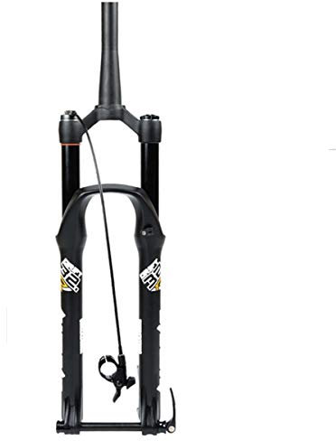QHY Ciclismo Sospensioni Forcella Downhill 26 27,5 29 Po Forcella Mountain Bike Sospensioni Pneumatiche Biciclette MTB Forcella del Freno A Disco 1-1/2 Perno Passante 15 Mm HL/RL 135mm Viaggio