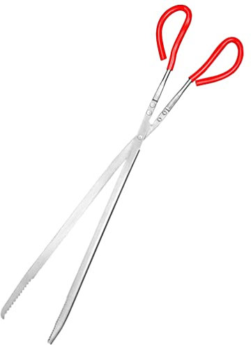 Mipcase Multi-Function Pet Clip for Reptile Feeding Tongs Tortoise Enclosure Accessories