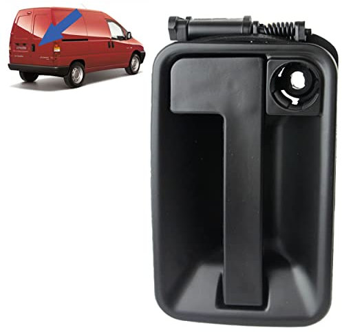 STARKIT PERFORMANCE Poignée de porte battante compatible pour Jumpy 1, Scudo et Expert 1 (1995-2006) poignée extérieure | porte battante arrière droite (arrière du passager) | 1472002899 | 9101G9
