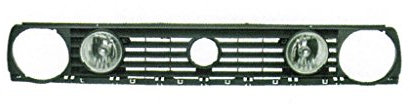 Kühlergitter Kühlergrill Schwarz Kompatibel mit VW Golf 2 Schrägheck 83-92 von Autoteile Gocht