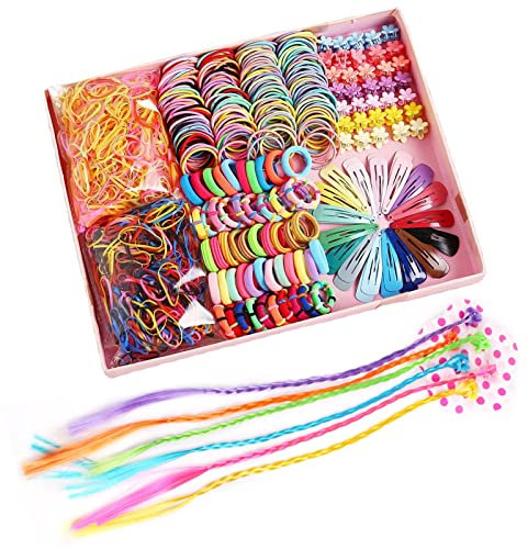 Scettar 786 Stücke mädchen haarschmuck set,kinder haarschmuck baby haarschmuck haargummis mädchen haarspangen mädchen haarschmuck mädchen.