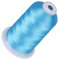 Simthread Stickgarn, türkis, S053, 40 W, 100 % Polyester, für Brother, Babylock, Janome, Singer, Pfaff, Husqvarna, Bernina Machine
