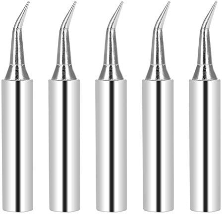 5Pcs 900M-IS Soldering Iron Tips Solder Tip Tool Replacement,for 936 Rework Station