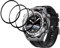 GMUJIAO 3 Pack Pellicola Salvaschermo per Huawei Watch Ultimate,Bordo Curvo 3D Anti-Graffio Pellicola Protettiva Flessibile HD Ultra Infrangibile [Anti-Graffio]-Nero