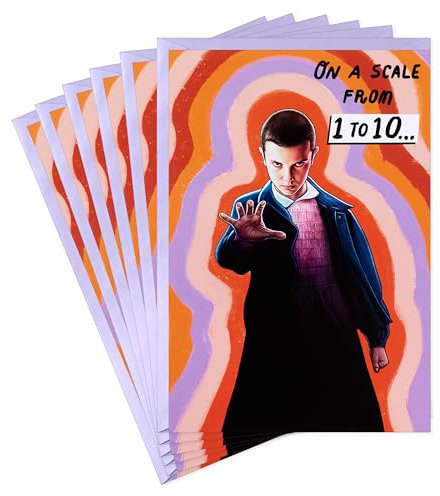 Hallmark Stranger Things Karten (6 Karten mit Umschlägen) für Geburtstage, Just Because und mehr