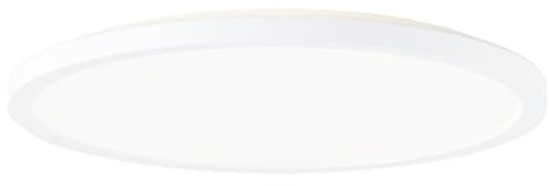 Lightbox LED Aufbaupaneel | Ø 29 cm | weiße Wand- & Deckenpanel mit Memory Funktion & Nachtlicht & Timer | dimmbar per Fernbedienung | CCT | 18 W | 2500 lm | 3000-6500 K | aus Kunststoff