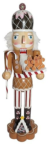 Widdle Gifts Christmas Nutcracker Style Figurine Standing Ornament - 36cm Gingerbread 6361