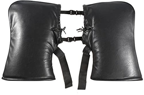 Xistuoz Gants de Moto Hiver, Manchons Scooter Installé sur Guidon pour Protéger du Vent et du Froid en Hiver