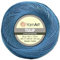 Frida's Wollhaus YarnArt 50 g Tulip Häkelgarn Filetgarn Mikrofaser glänzend seidig 49 Farben (464 | Blau)