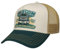 Stetson Keep On Trucking Trucker Cap Small - Trendaktuelle Mütze - Größenverstellbar - Meshcap mit Slogan - Für Damen und Herren - Ganzjährig tragbar dunkelgrün One Size