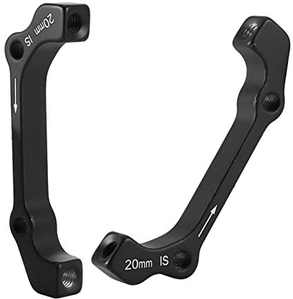 All Type Cycling Brake Adaptor 180mm disc brake adapter Aluminium Alloy Disc Brake Adapter, Mountain Disc Clamp Black, Mount Caliper Adaptor for Cycling Tools Soportes y adaptadores
