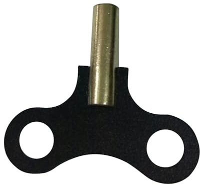 Genérico - Llave de Reloj de Pared con Tecla de Cuerda de Acero, para Reparación de Relojes de Madera, Unisex-Adultos